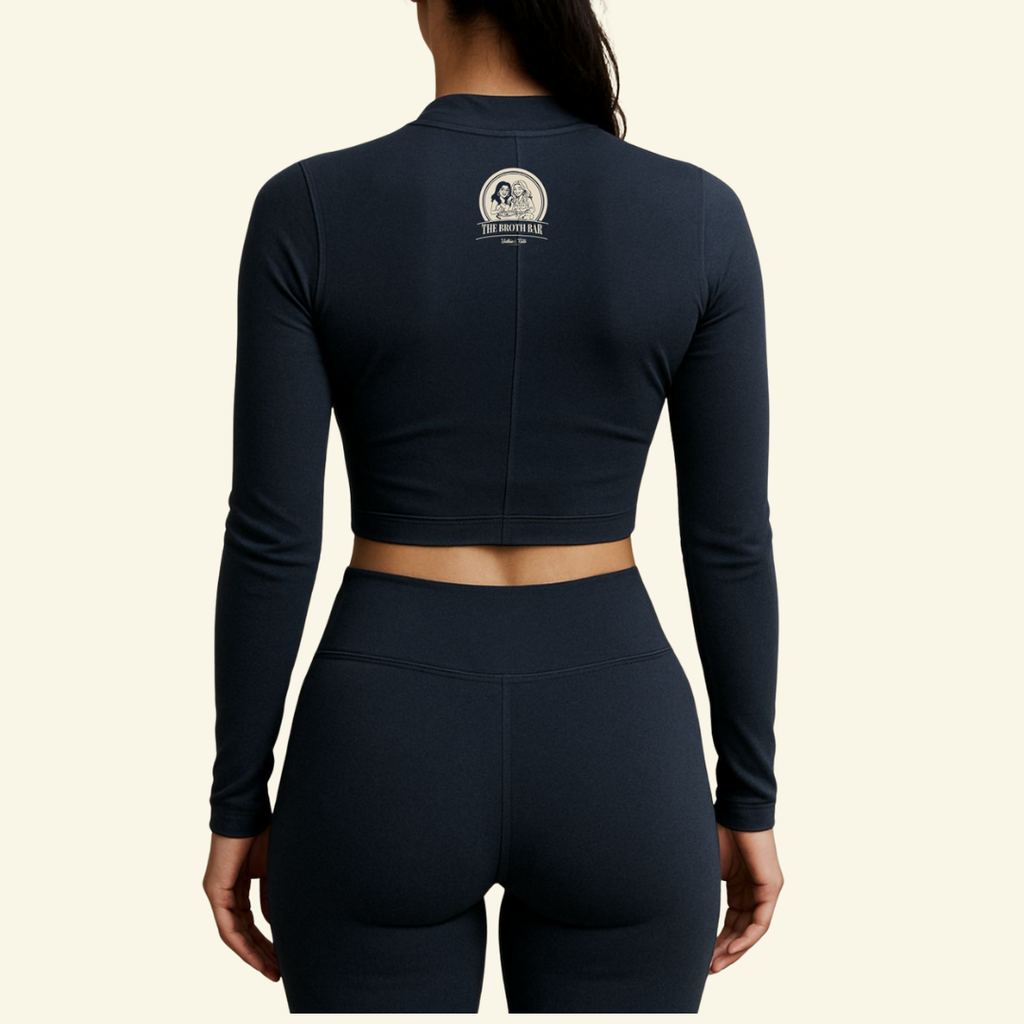 Crop Hoddie - Marbella