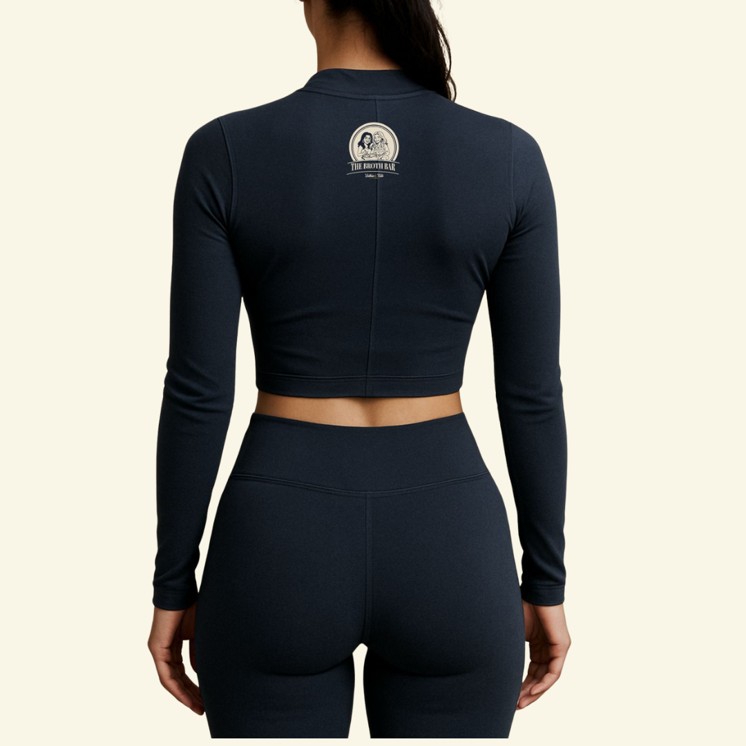 Crop Hoddie - Marbella