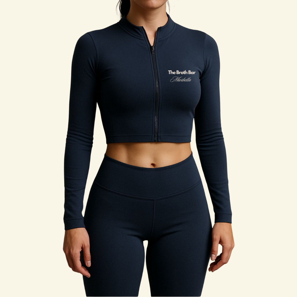 Crop Hoddie - Marbella