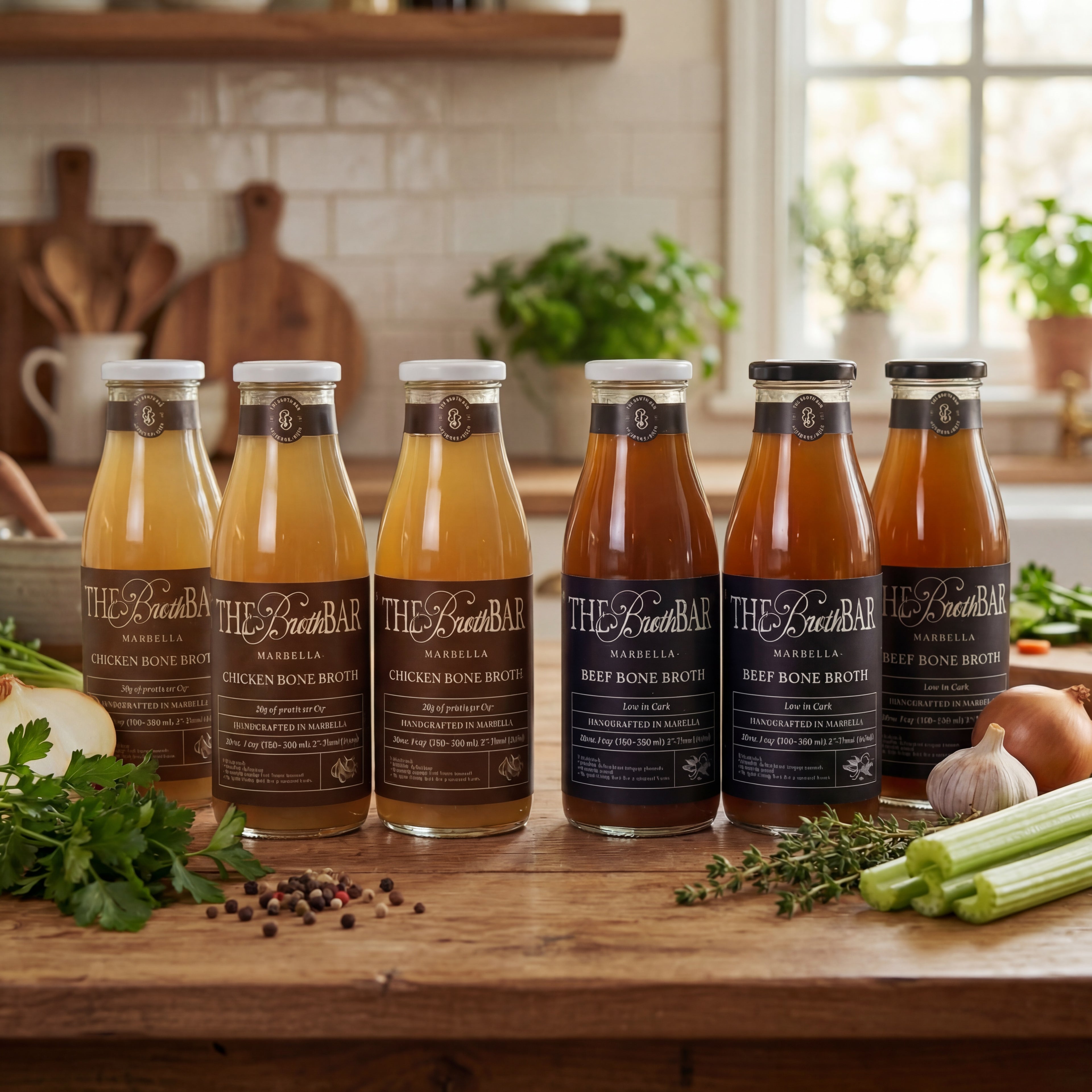 Bone Broth - Beef & Chicken 500ml - 6 pack