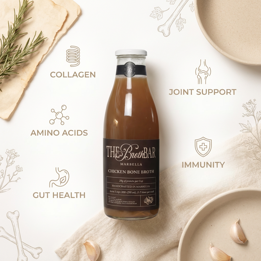 Bone Broth Beef & Chicken 1 liter  - 4 Pack