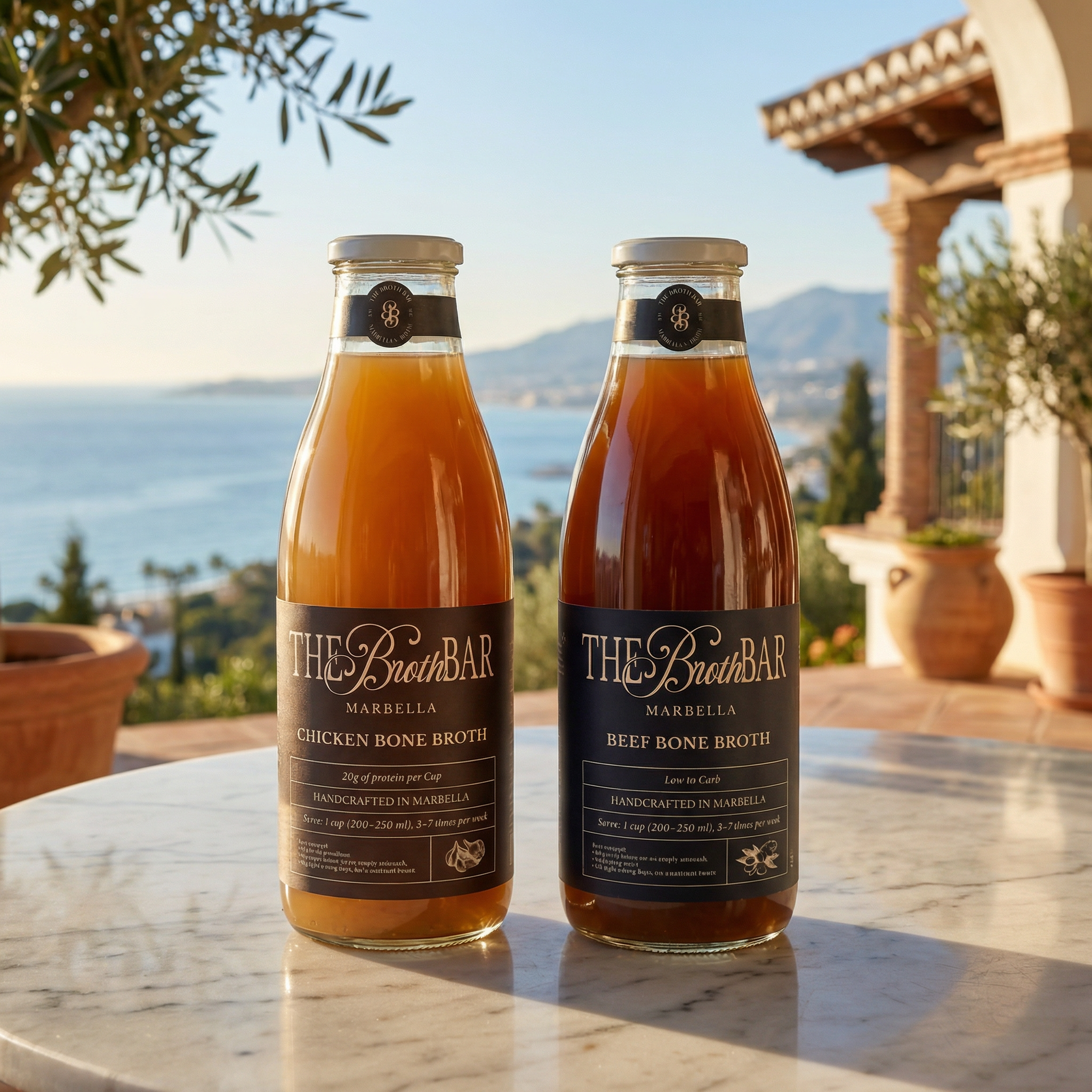 Bone Broth Beef & Chicken Bundle 1 Liter