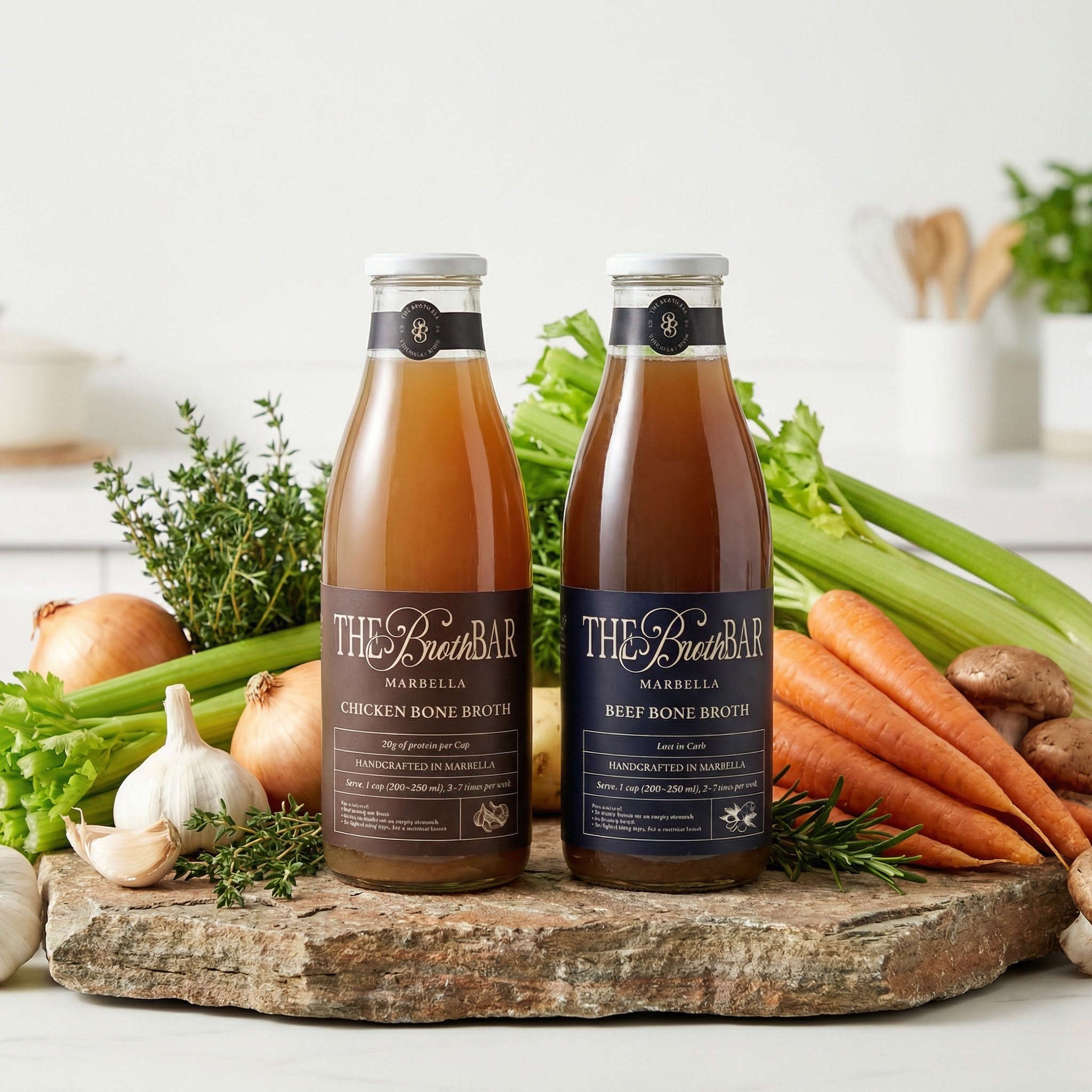 Bone Broth - Beef & Chicken 500ml - 6 pack