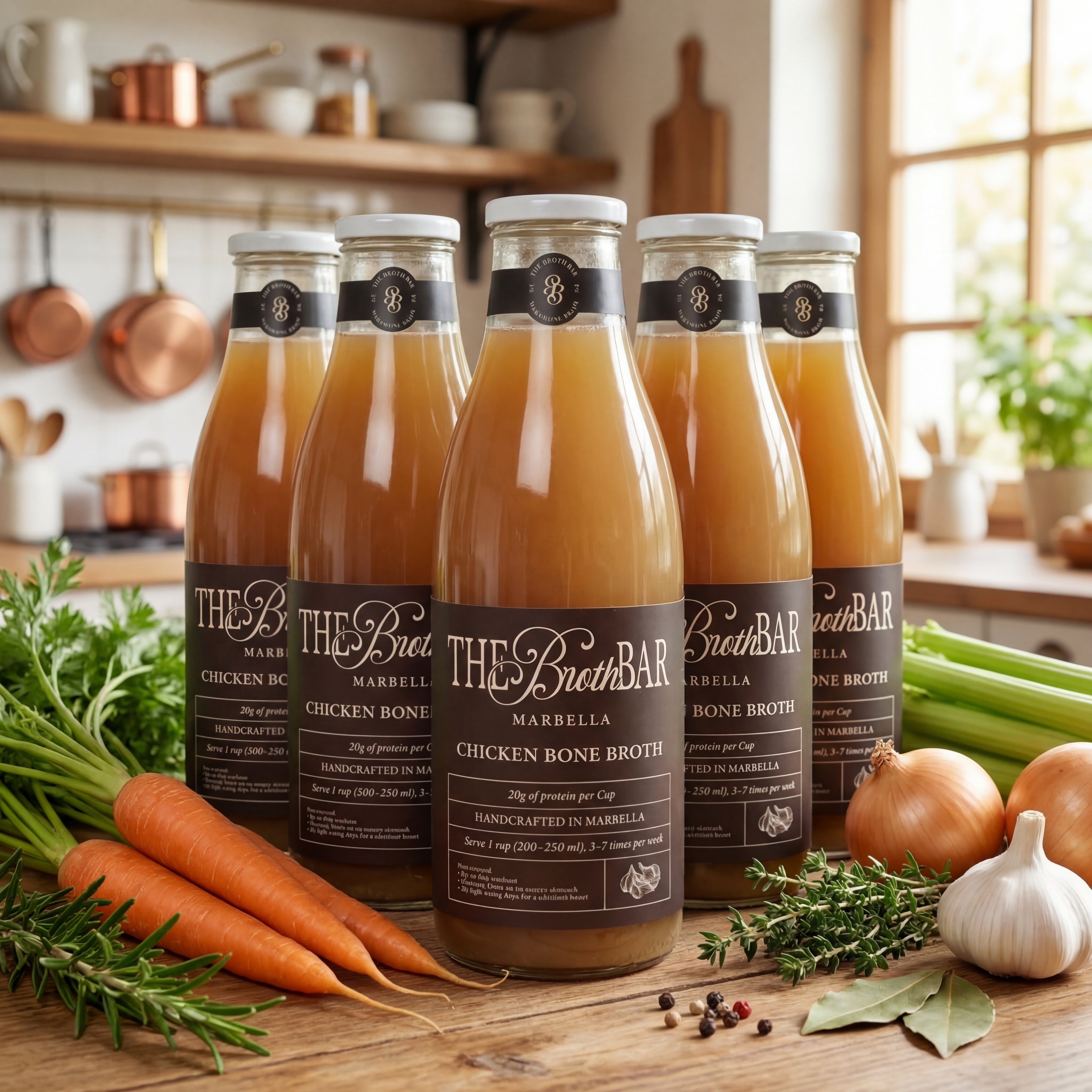 Bone Broth - Chicken 1 Liter - 6 pack