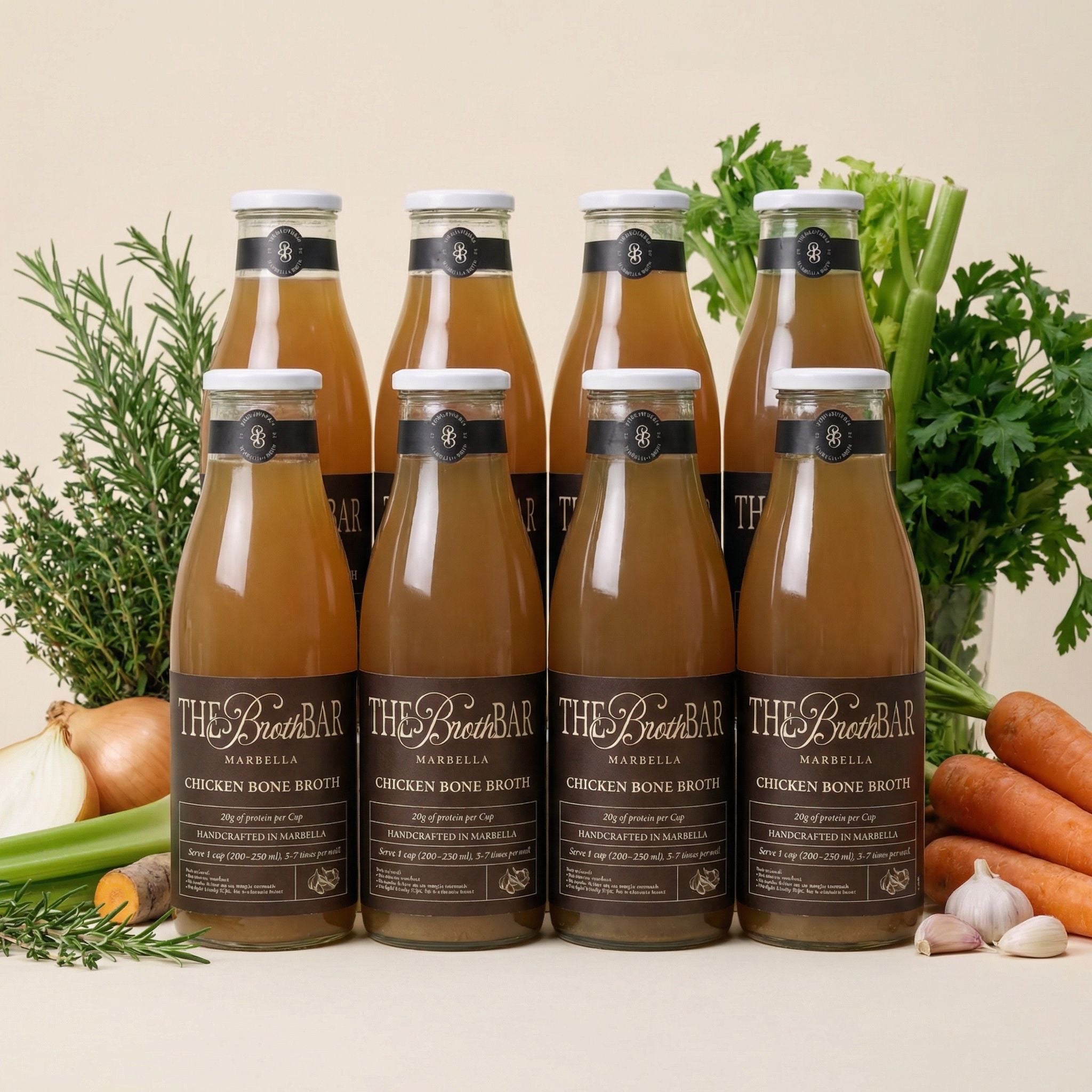 Bone Broth - Chicken 500ml - 8 pack