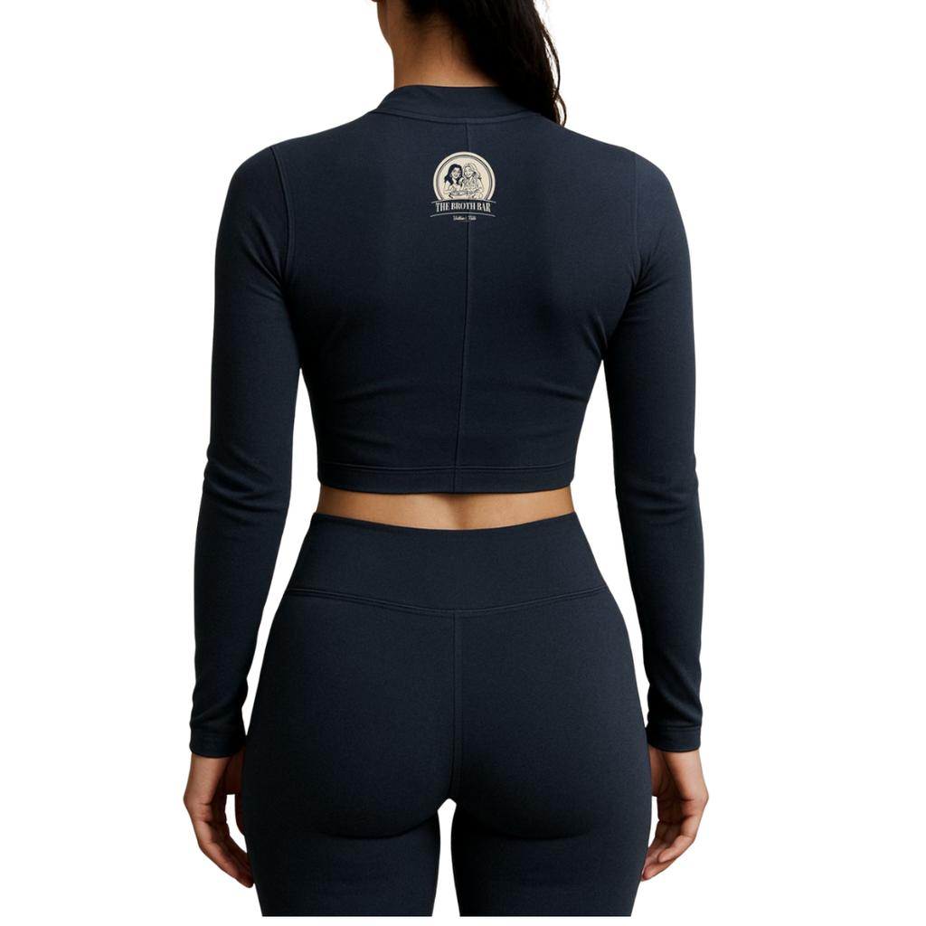 Crop Hoddie - Marbella